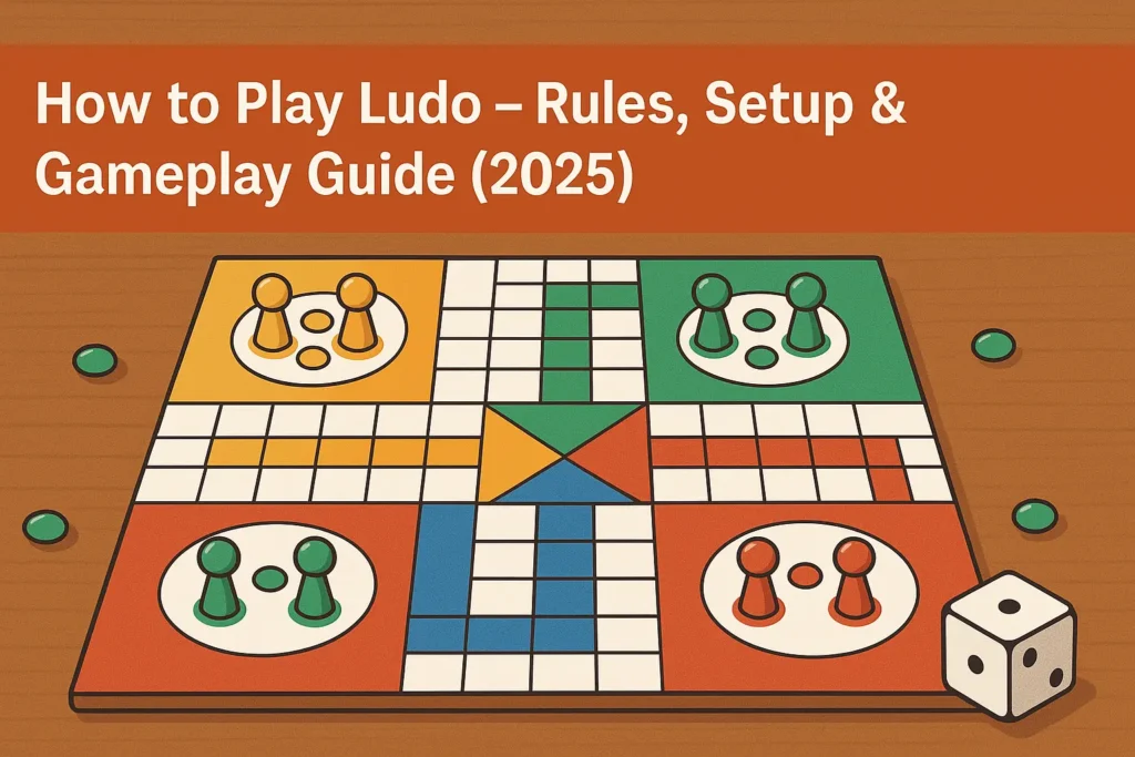 How to Play Ludo – Rules, Setup & Gameplay Guide (2025) "