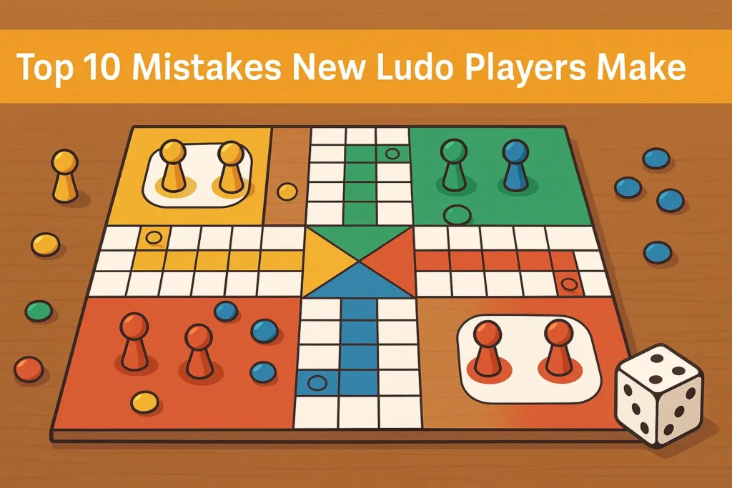 Top 10 Mistakes New Ludo Players Make