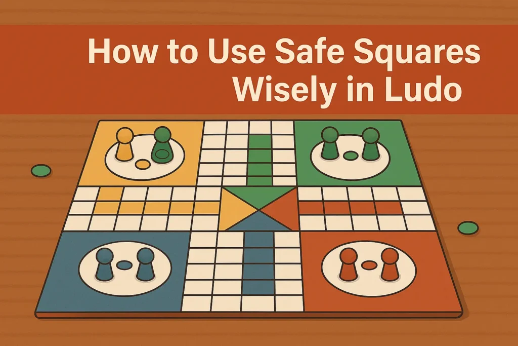 How to use safe squares in ludo